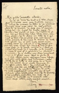 Lettre de Léon Bloy à Johanne Molbech - © Coll.privée / Musée des Lettres et Manuscrits - Paris